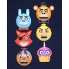 Seven Times Six Five Nights at Freddy's Boys' Freddy Fazbear Glow in the Dark T-Shirt Blue - 4 of 4