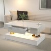 Bella Depot 39.37'' Coffee Table,Modern Coffee Table for Living Room,Living Room Tables - 3 of 4