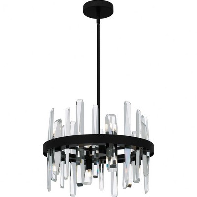 Quoizel Lighting Regal 8 - Light Pendant in  Matte Black