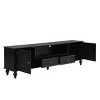 70.9'' Modern TV Stand for 75 Inch TV, MDF Media Console with Storage Cabinets & Drawers for Living Room-3irtyhousy - 3 of 4