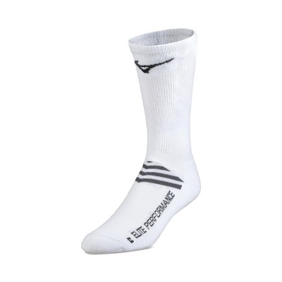 white mizuno volleyball socks