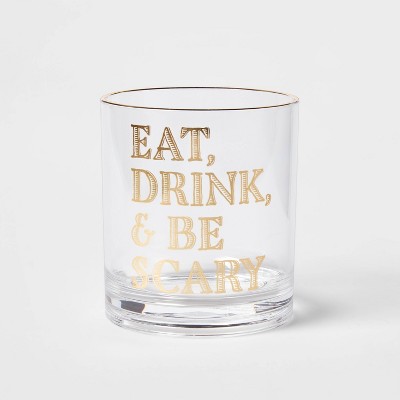 14oz Plastic Eat, Drink and Be Scary Tumbler - Threshold™