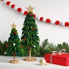10" Christmas Fabric Tree Decor Green - Wondershop™ - 2 of 3