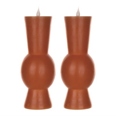 Simplux Designer LED Candle with remote (Set of 2)