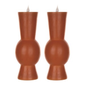 Simplux Designer LED Candle with remote (Set of 2) - 1 of 2