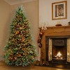 7' Prelit Dunhill Fir Artificial Christmas Tree Multicolor Lights - National Tree Company - 2 of 4
