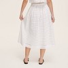 Women's Eyelet Volume Midi Skirt - kate spade new york x Target  White - 2 of 4