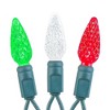 Novelty Lights C6 LED Christmas String Lights 70 Strawberry Bulbs (Green Wire, 24 Feet) - 4 of 4