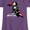 Girls' - Avatar: The Last Airbender - Zuko Fire Nation Fitted Short Sleeve Graphic T-Shirt - 2 of 4