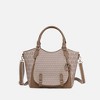MKF Collection Talula Signature Printed Vegan Leather Women’s Satchel Bag by Mia K - 2 of 4