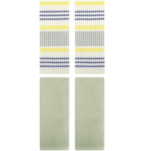 REGALWOVEN 4 Pcs Cotton Soft Absorbent Waffle Hand Towel for Home - 1 of 4