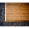 47"x51" Plush Chair Floor Mat with Lip Natural - Anji Mountain: Durable, Easy Roll Design for Office - 3 of 4