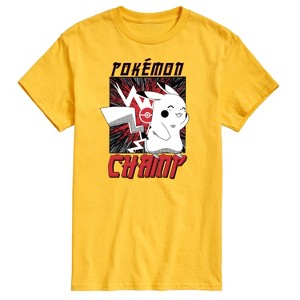 Men's - Pokémon - Pokémon Champ Short Sleeve Graphic T-Shirt - 1 of 4