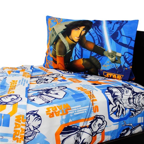 Star Wars Bed Sheet Set Rebels Fight, Star Wars Bedding Twin Xl