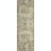 Non-Slip Non-Shedding Washable Rug - Low Pile Traditional Distressed Retro Carpet Soft Floral Print Mat for Dining Room Bathroom Kitchen - 2 of 4