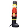Northlight Lighted Inflatable Nutcracker Soldier Commercial Outdoor Christmas Decoration - 20' - 4 of 4