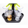 Lexi Home Plastic Liquor Shot Dispenser and Pourer with Individual Stoppers - 3 of 4