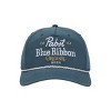 Pabst Blue Ribbon Logo Retro Rope Hat Snapback Cap-OSFA - 2 of 4
