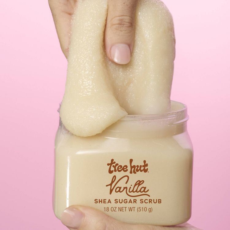 Tree Hut Shea Sugar Vanilla Body Scrub - 18oz: Paraben-Free, Sulfate-Free, Alcohol-Free, Vegan, 3 of 9