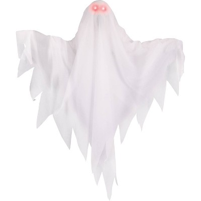 22" Halloween Animated Ghost with Light-Up Eyes