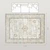 6x9 Boho Area Rug, Indoor Machine Washable Carpet for Living Room, Bedroom, Dining Room, Kitchen - 3 of 4