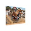 Trademark Fine Art - Ralph Meznar Bull Ride Matted Framed Art - 2 of 4