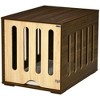 Resenkos Dog House, Pet House,Dog Cave,Furniture Style Dog Crate End Table with Removable Door Panel, Brown - 3 of 4