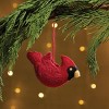 Park Designs Cardinal Felt Ornament Set of 4 - 2 of 3