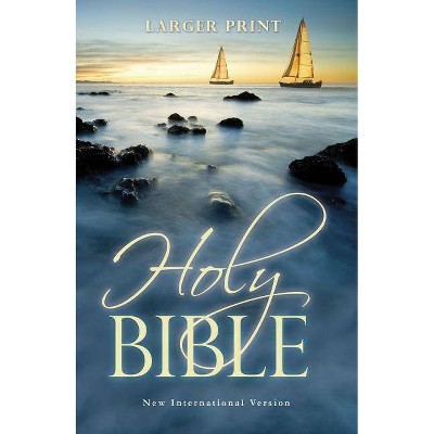 Larger Print Bible-NIV - Large Print by  Zondervan (Paperback)