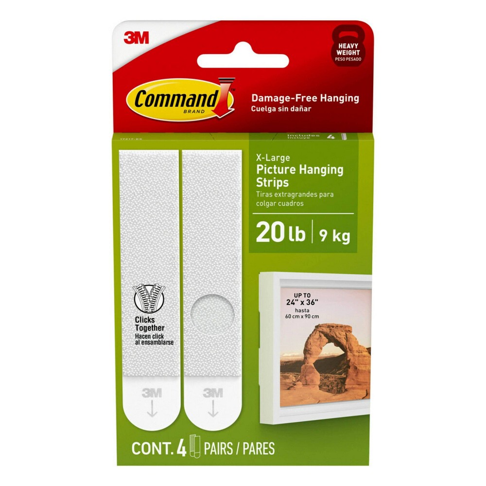 Command 4pk Heavy PHS Adhesives