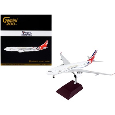 Airbus A330 MRTT Tanker Aircraft White w/United Kingdom Flag Graphics 1/200 Diecast Model Airplane by GeminiJets