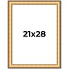 PosterPalooza | Traditional Gold Picture Frame - UV Acrylic, Foam Board Backing, Hanging Hardware - 2 of 4