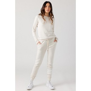 Sol Angeles Coastal Waves Jogger Ecru- Large - 1 of 4