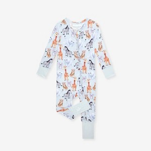Toddler Zoo Babies Convertible One Piece - Posh Peanut - 1 of 3