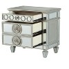 NicBex Nightstand with Drawers,Side Table with Metal Handles and Elegant Finish,Modern Bedside Table for Bedroom,Living Room - 2 of 4