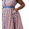 Unique Vintage Women's Plus Shirt Dress - 2 of 4