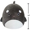 Squishmallows Original 14-Inch Large Kai The Orca Whale Christmas Plush - Collectible Stuffed Animal Toy - Holiday Gift for Kids, Girls & Boys - 4 of 4