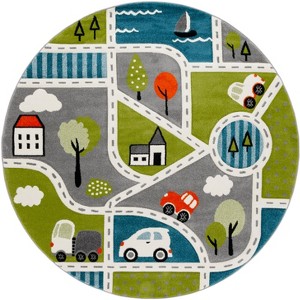 Carousel Kids CRK193 Power Loomed Indoor Rugs - Safavieh Kids - 1 of 4