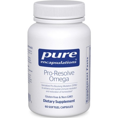 Pure Encapsulations Pro-Resolve Omega - Omega-3 Fatty Acids for Cardiovascular Health - 60 Softgel Capsules