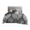 NicBex 6 Pcs Transitional Comforter Set Cozy Cotton Bedding Set, Cotton Printed Duvet Cover Set, 1 Duvet Cover, Shams, Pillows, Machine Washable - 4 of 4