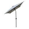 CAVINAS 6 x 9Ft Rectangular Outdoor Waterproof Umbrella,Outdoor Umbrellas for Patio Garden Backyard with Crank and Push Button Tilt - 2 of 4