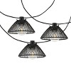 Junia Led Outdoor String Light - Black - Safavieh.. - image 3 of 4