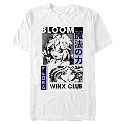 Men's Winx Club Bloom And Flora Manga Panels T-shirt : Target