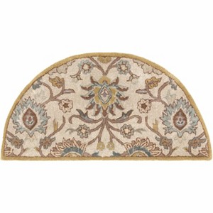 Hauteloom Caesar  Hand Tufted Tan 1012 Wool Rug - 1 of 4