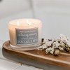 Pavilion Gift Company - Social Life - 11 oz - 100% Soy Wax Candle Scent: Fresh Cotton - Flame Candles - 2 of 4