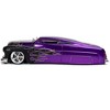 1951 Mercury Purple with Black Flames "Bigtime Muscle" 1/24 Diecast Model Car by Jada - 3 of 4