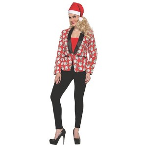 Halloween Express Womens' Santa Blazer Costume - M - 1 of 1