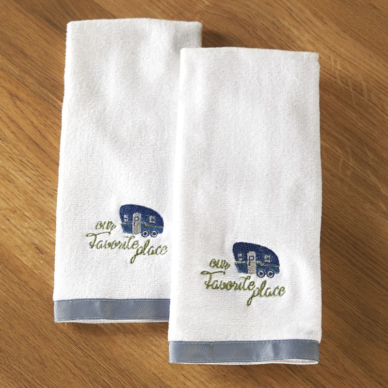 The Lakeside Collection Our Favorite Place is Together Bath Collection - Hand Towels 2 Pieces, 4 of 9