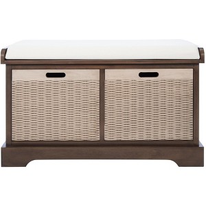 Landers 2 Drawer Cushion Bench - BCH5702 - Safavieh - 1 of 4