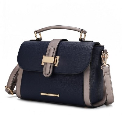 MKF Collection Willa Solid and Color-Block Women’s Shoulder Bag by Mia K
